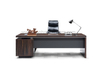Foshan Fabricación en forma de L, mesa de oficina de lujo, escritorio ejecutivo de CEO, escritorio de oficina