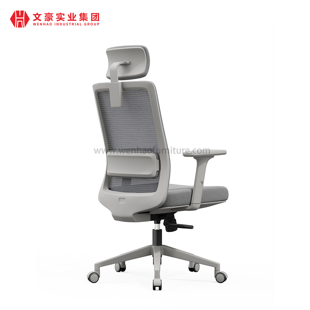 Silla para computadora Ergo con reposacabezas Sillas de escritorio tapizadas en malla en Office Max