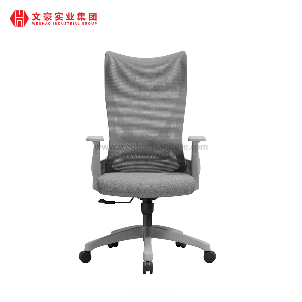 Silla de oficina ergonómica ejecutiva giratoria ergonómica de malla con respaldo alto de China