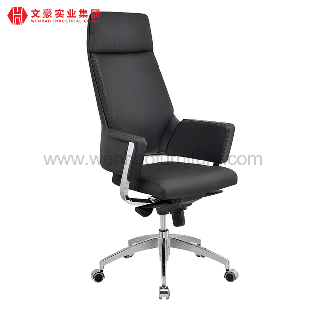 Nuevo Venta al por mayor, silla de oficina giratoria ergonómica de Pu con respaldo medio, sillas