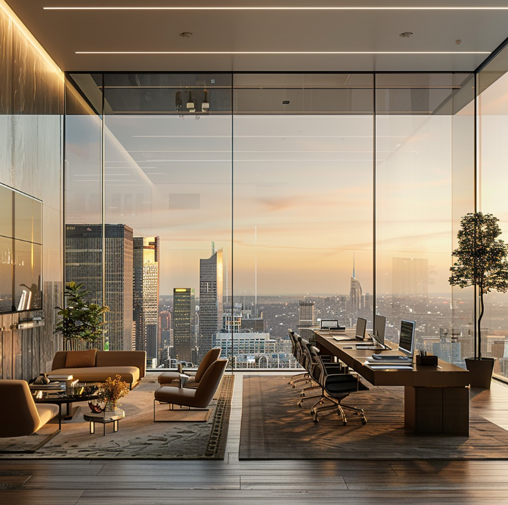 Oficina ejecutiva de lujo