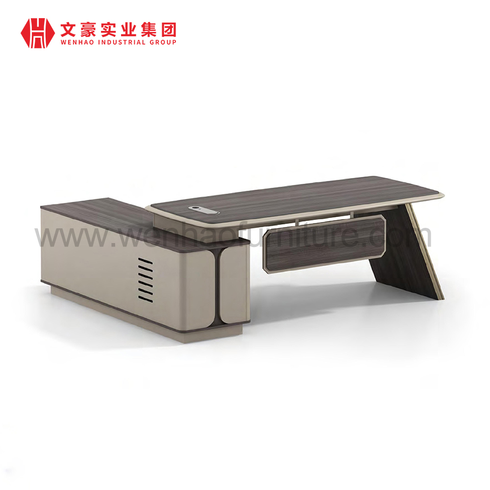 Boss Desk Escritorio de oficina industrial contemporáneo Gerente de mesa Oficina ejecutiva
