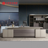 CEO de muebles de oficina personalizados de China Director ejecutivo Diseño de mesas de oficina Mesas ejecutivas modernas