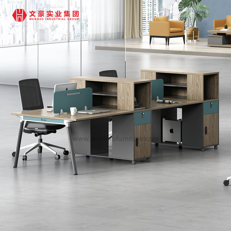 Estación de trabajo de escritorio Fábrica de China para muebles de oficina Fabricación de escritorios de oficina