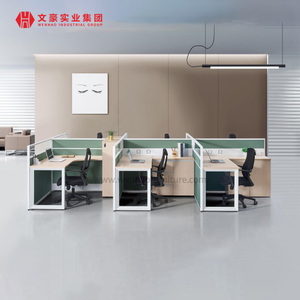 Pantallas de trabajo Fábrica de China para estaciones de trabajo Fábrica de escritorios de oficina Foshan Estación de trabajo modular moderna para cubículos