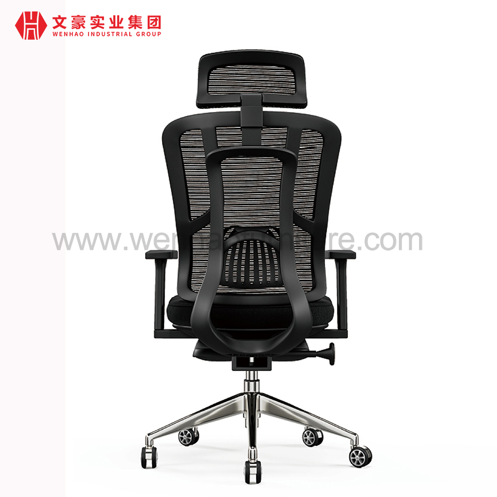 Silla ergonómica de la oficina con respaldo de la malla ajustable moderna de los apoyabrazos alta moderna