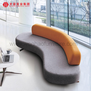 Muebles para espacios de oficina Sofá ejecutivo Espacio de trabajo Sofás grandes