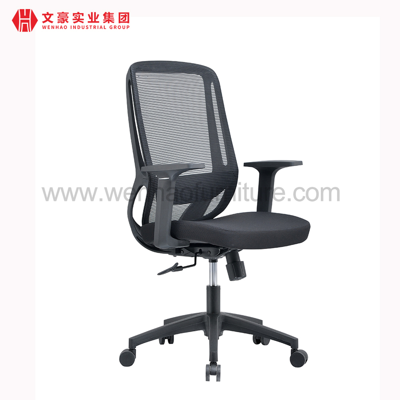 Silla ergonómica cómoda de la oficina de la tarea de la malla del eslabón giratorio al por mayor directo de la fábrica mediados de-espalda para la oficina