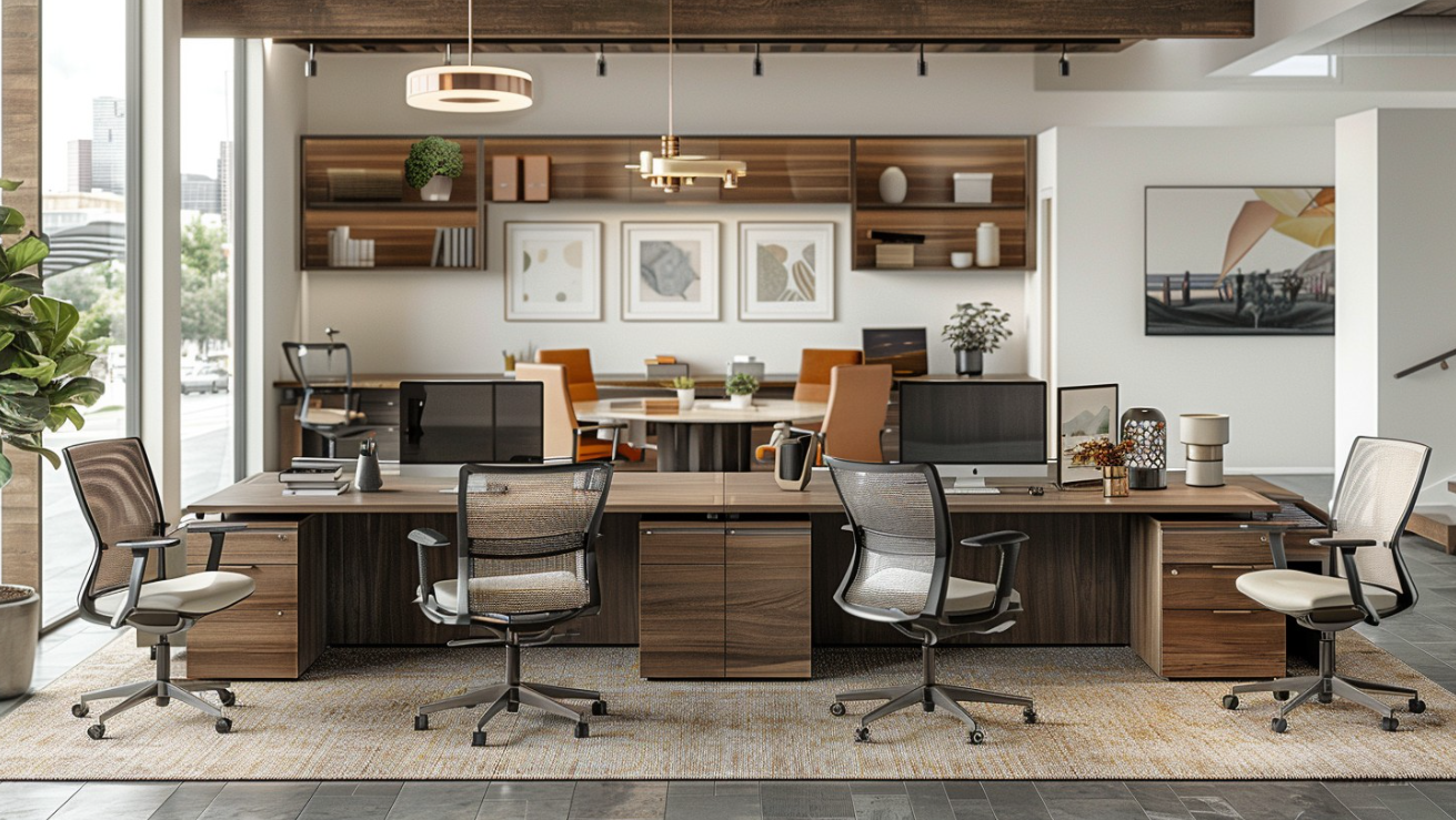 Diseños de muebles de oficina personalizados