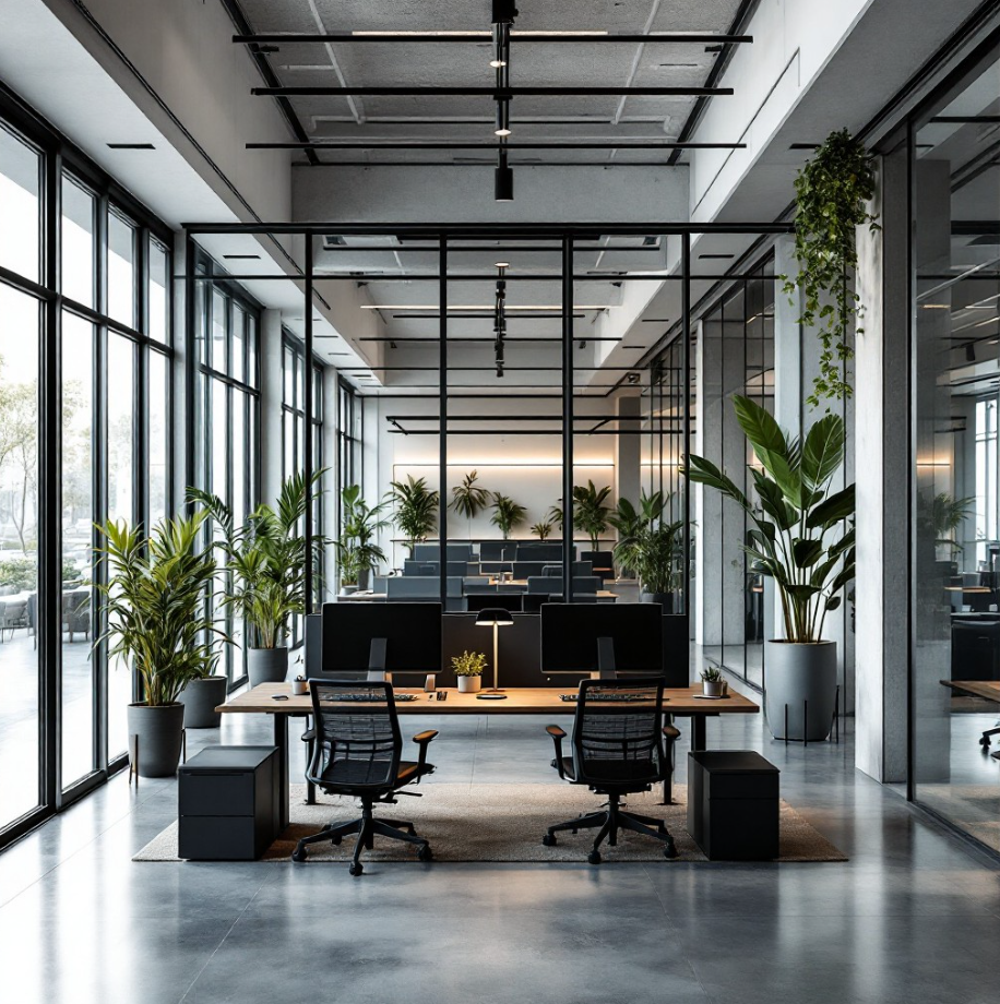 Conjuntos de muebles de oficina 