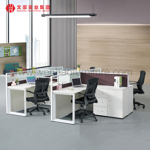 Gran oferta, mesa moderna, estación de trabajo, muebles de oficina, escritorio, partición de trabajo, conjunto Modular cubículo