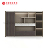 Archivador moderno de muebles de oficina, archivador de almacenamiento de madera, guardarropa blanco