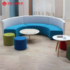 Sofá grande público moderno en distribuidores de suites de muebles de sala de oficina