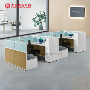 Fábrica de estaciones de trabajo en China Pantalla de trabajo Proveedores de China para mesa de oficina Mobiliario de oficina de partición moderna