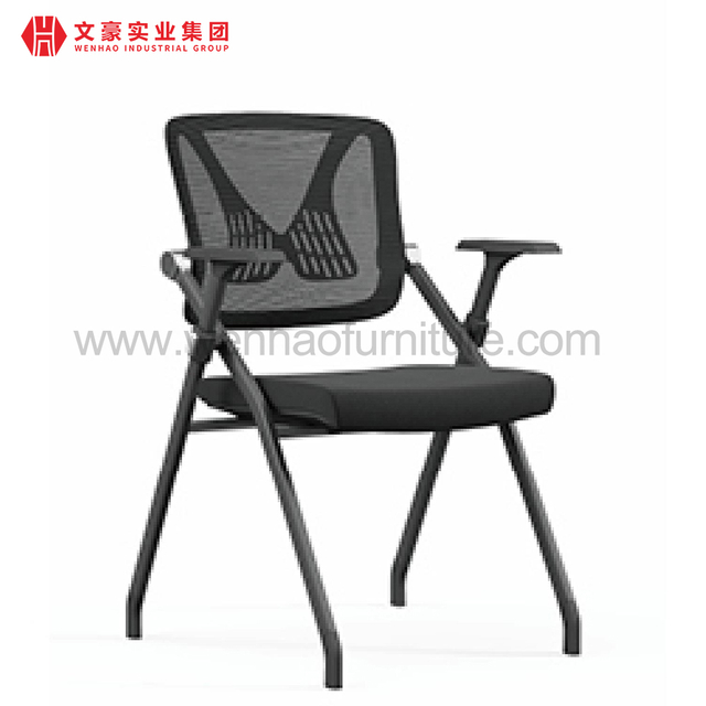 Silla de entrenamiento plegable, mesa de ordenador y sillas, suministro de muebles de oficina de acero