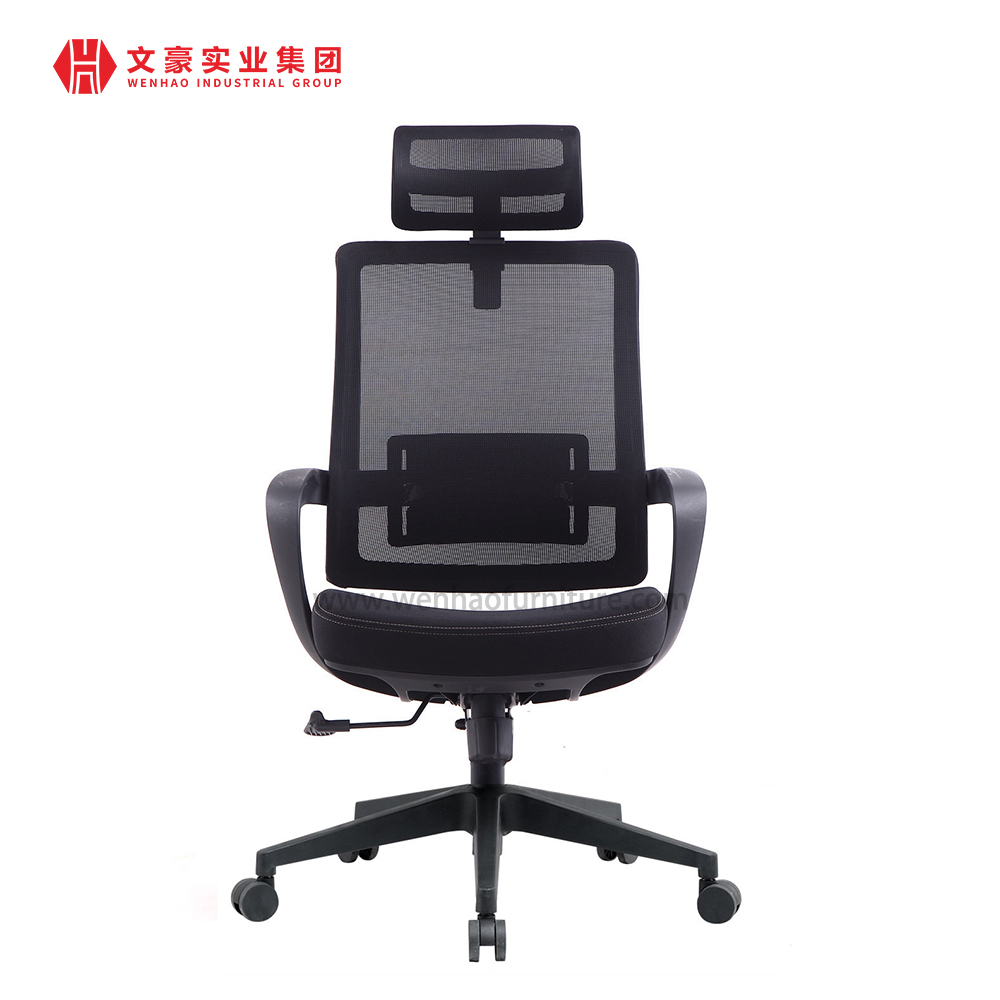 El mejor fabricante de sillas de escritorio tapizadas con silla de oficina ajustable ergonómica de malla en China