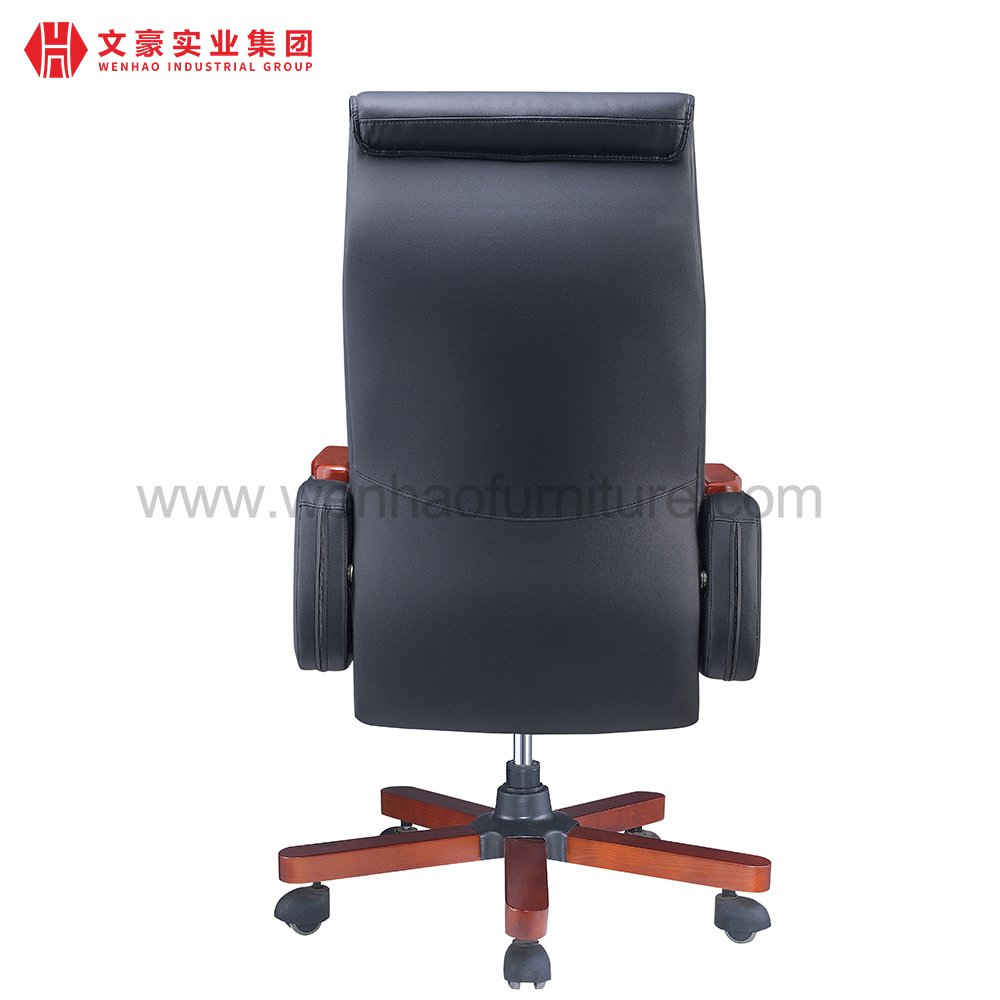 Sillas de escritorio tapizadas clásicas de cuero ergonómicas de gama alta de Boss de la oficina ejecutiva de la silla